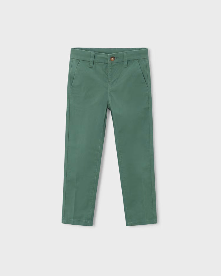 MAYORAL CLASSIC CHINO PANTS - GREEN