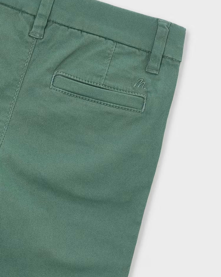 MAYORAL CLASSIC CHINO PANTS - GREEN