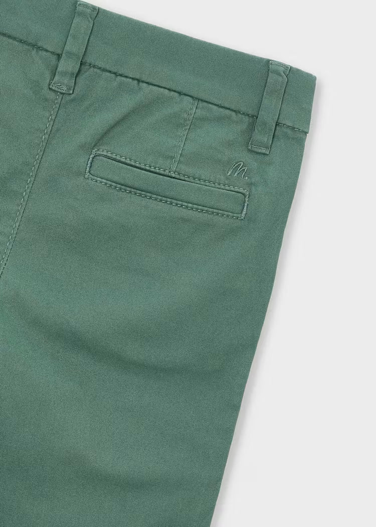 MAYORAL CLASSIC CHINO PANTS - GREEN