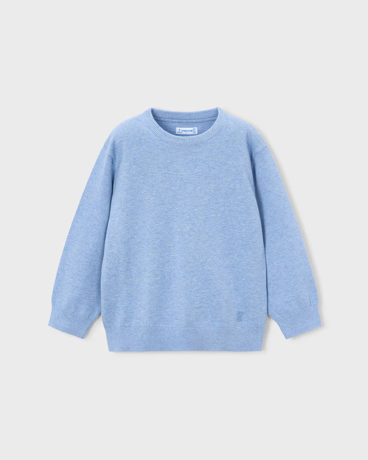 MAYORAL KNIT CREWNECK - SKY BLUE