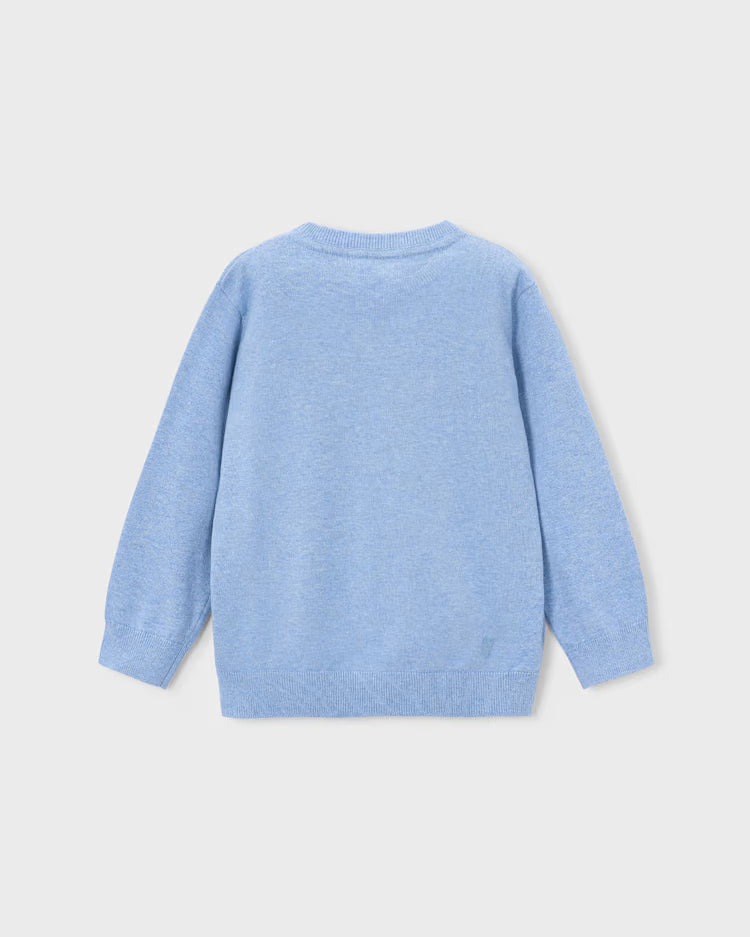 MAYORAL KNIT CREWNECK - SKY BLUE