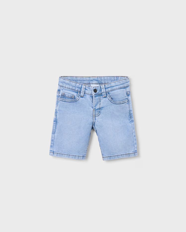 MAYORAL SOFT DENIM SHORTS - LIGHT WASH