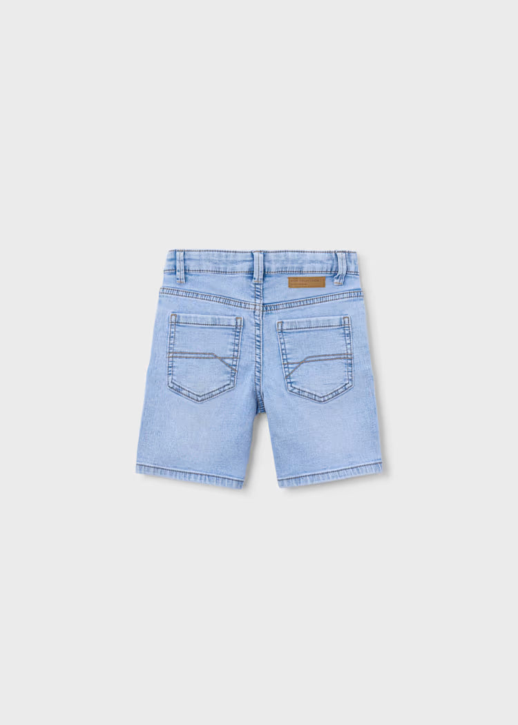 MAYORAL SOFT DENIM SHORTS - LIGHT WASH