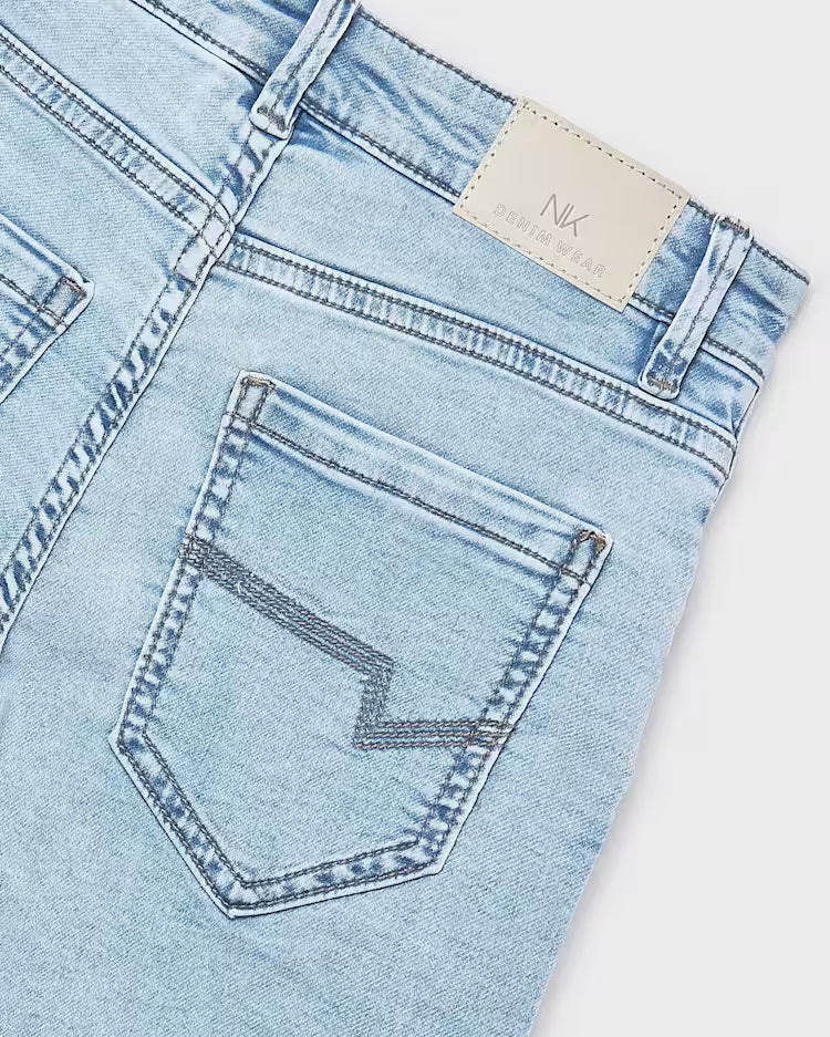 MAYORAL DENIM SHORTS - LIGHT WASH