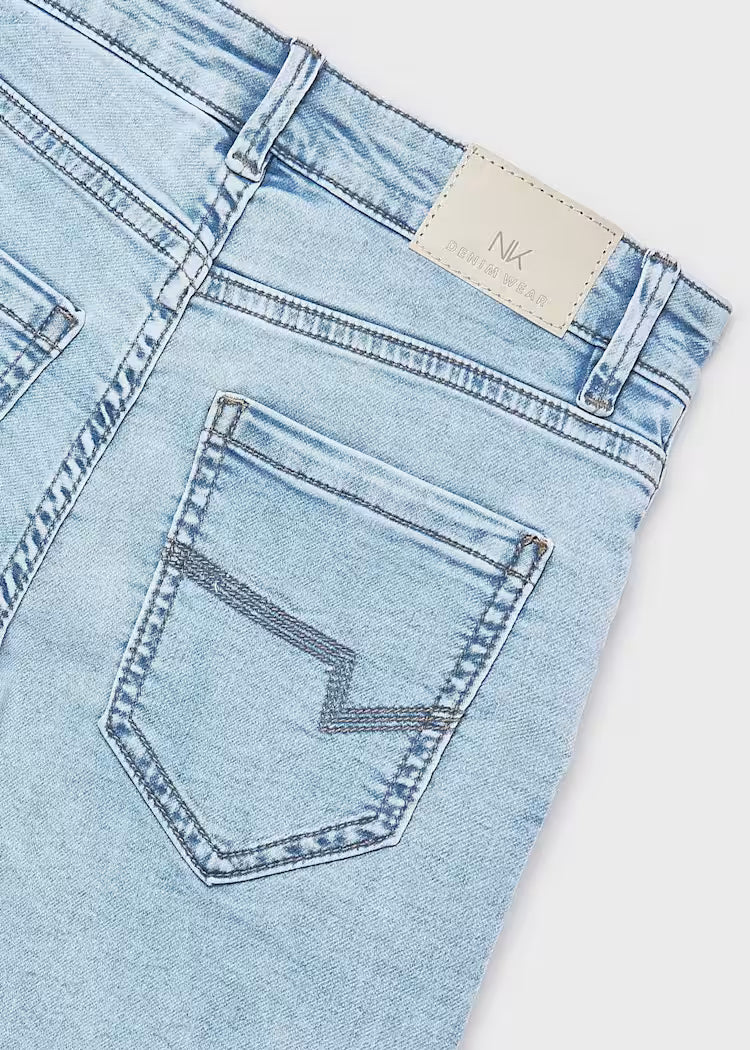 MAYORAL DENIM SHORTS - LIGHT WASH