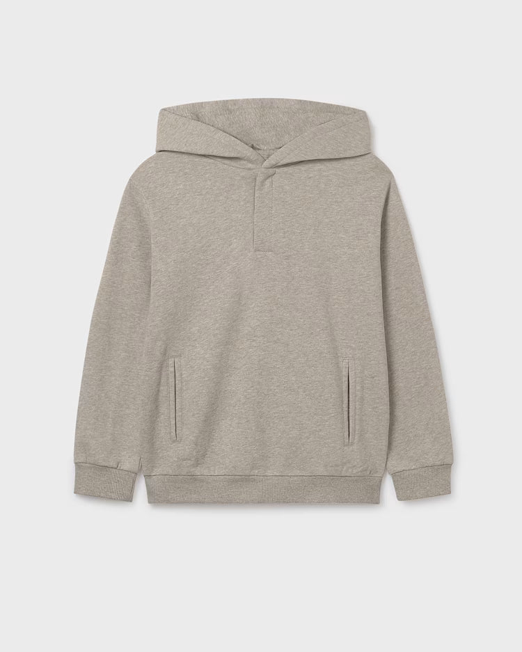 MAYORAL LONG SLEEVE HOODIE - LIMESTONE