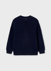 MAYORAL SOLID PULLOVER - NAVY