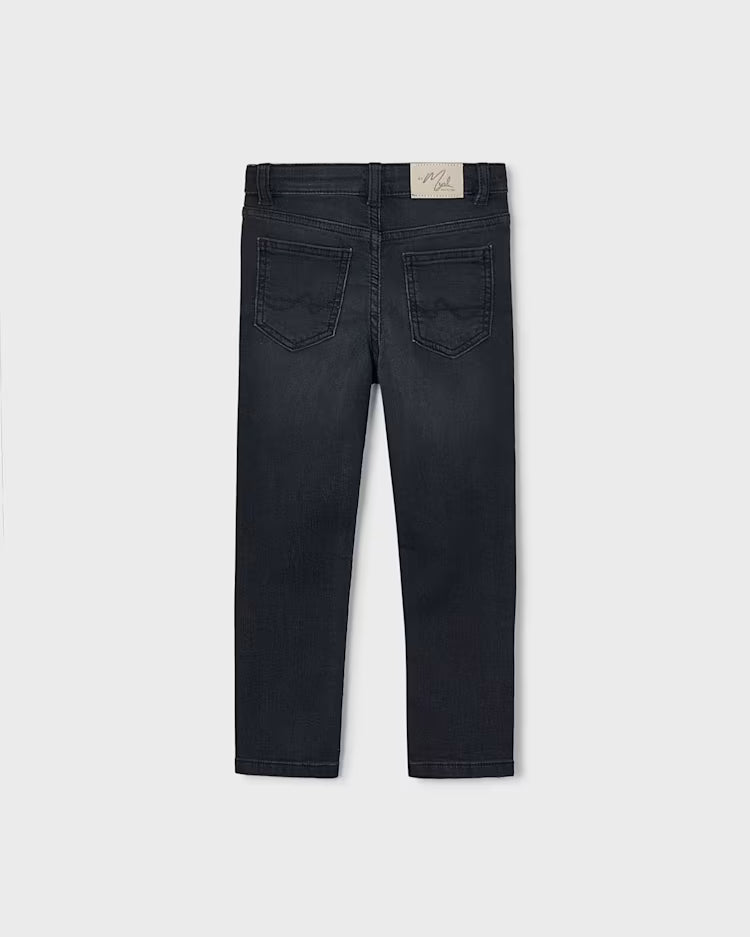 MAYORAL SLIM FIT PANT - BLACK WASH