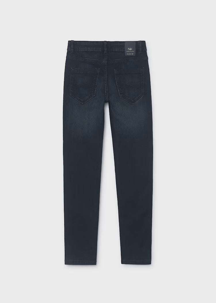 MAYORAL DENIM PANT - BLUE BLACK