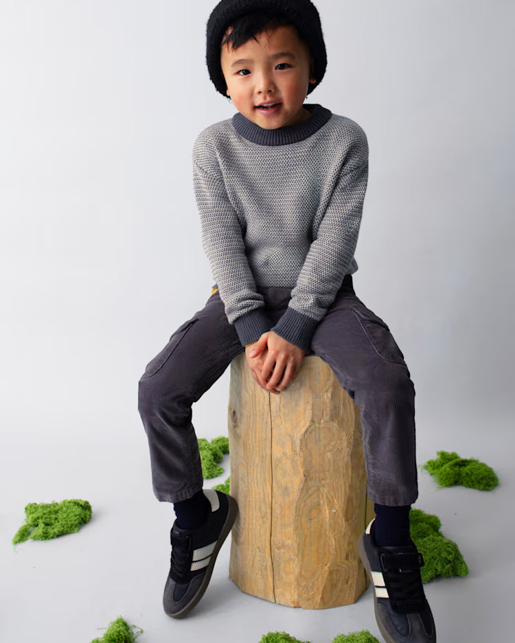 MAYORAL LS SWEATER - BLACKBEARD