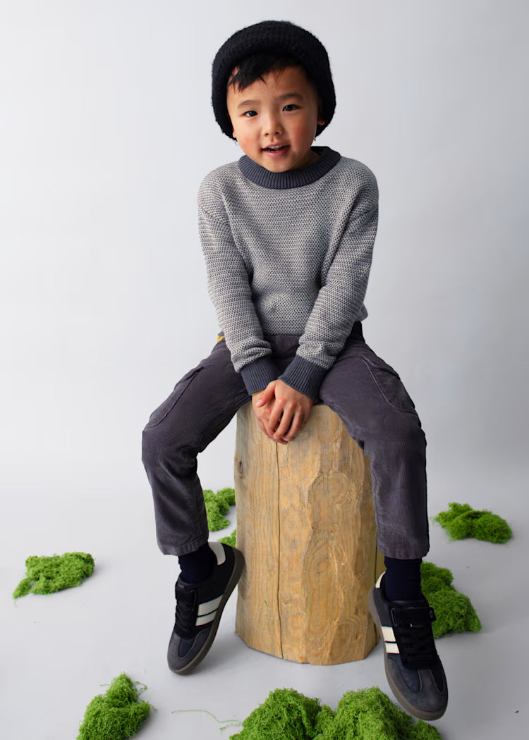 MAYORAL LS SWEATER - BLACKBEARD