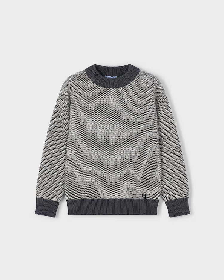 MAYORAL LS SWEATER - BLACKBEARD