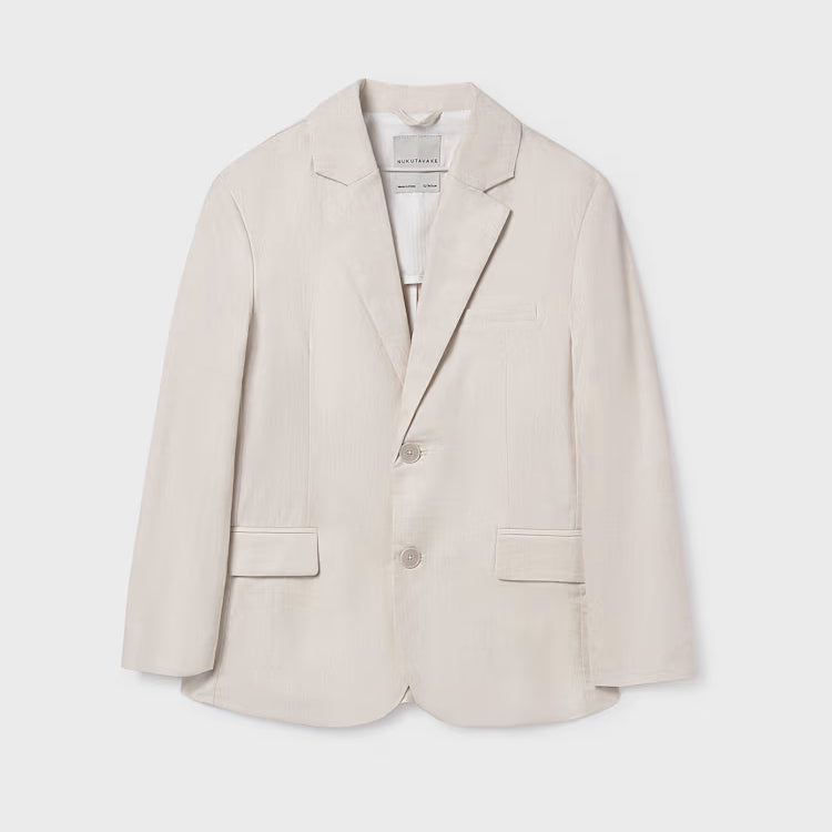 MAYORAL LINEN BLAZER - OAT