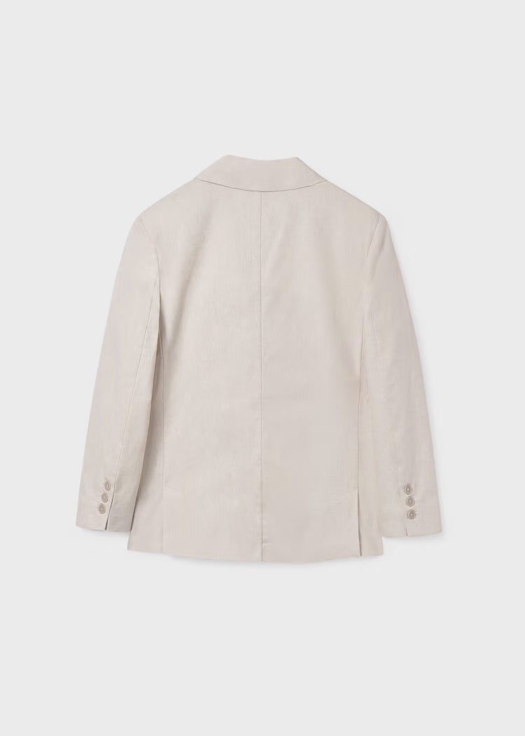 MAYORAL LINEN BLAZER - OAT