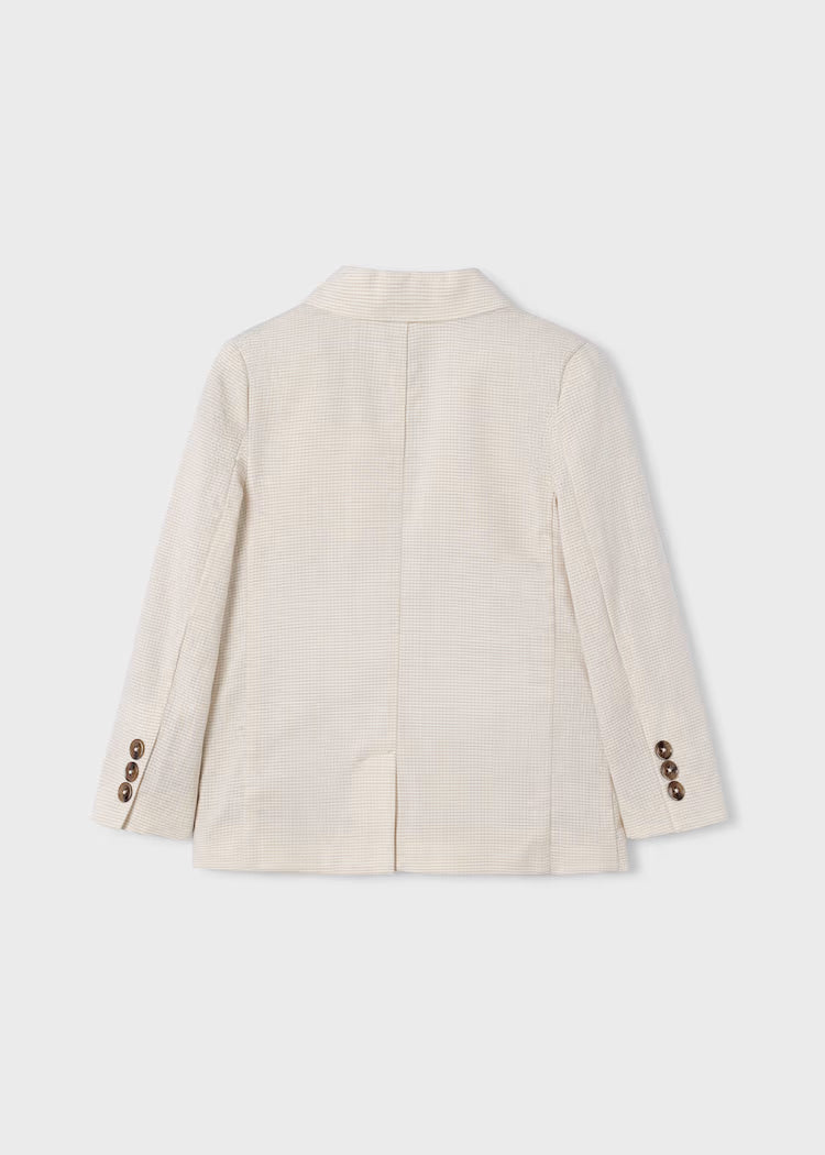 MAYORAL LINEN BLAZER - OAT