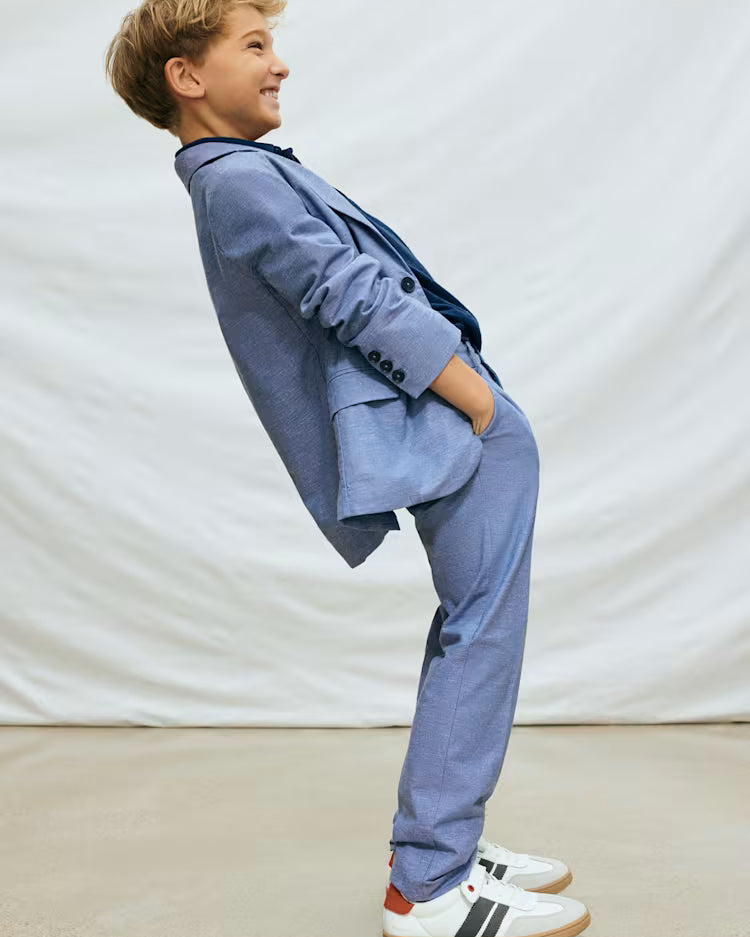 MAYORAL LINEN PANTS - INDIGO