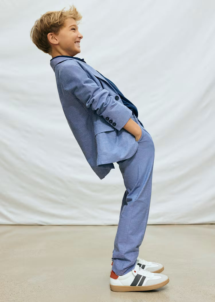 MAYORAL LINEN PANTS - INDIGO