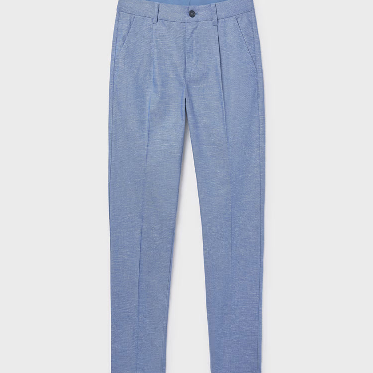 MAYORAL LINEN PANTS - INDIGO