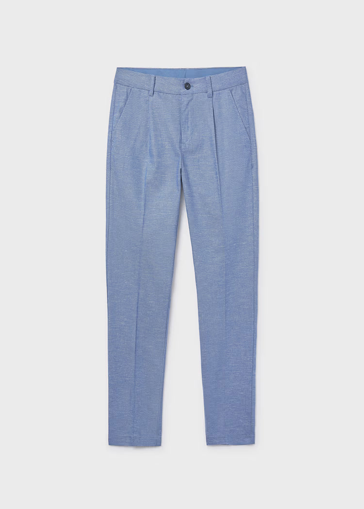 MAYORAL LINEN PANTS - INDIGO