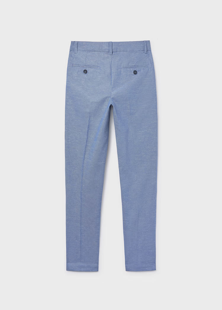 MAYORAL LINEN PANTS - INDIGO