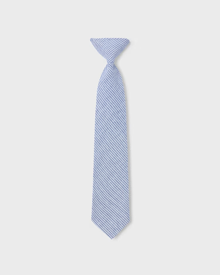 MAYORAL TIE - BLUE STRIPE