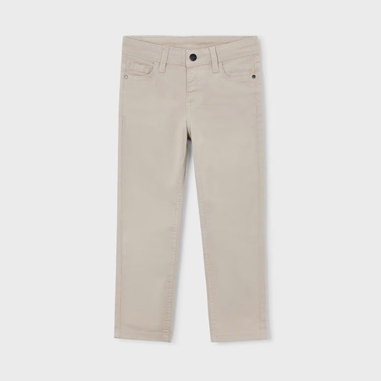 MAYORAL REG FIT PANTS - STONE