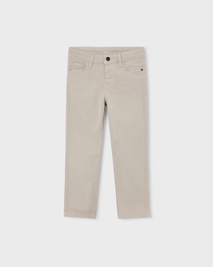 MAYORAL REG FIT PANTS - STONE