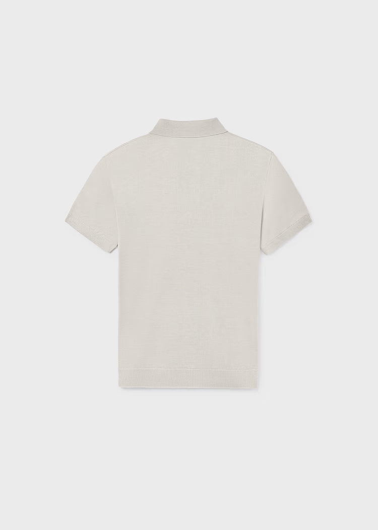 MAYORAL BASIC POLO TEE - STONE