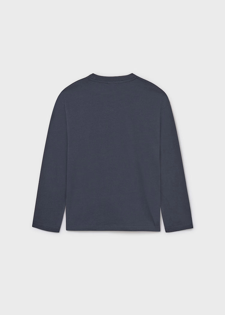 MAYORAL ZIP T SHIRT - NAVY