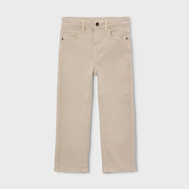 MAYORAL SOFT REGULAR FIT PANT - WALNUT