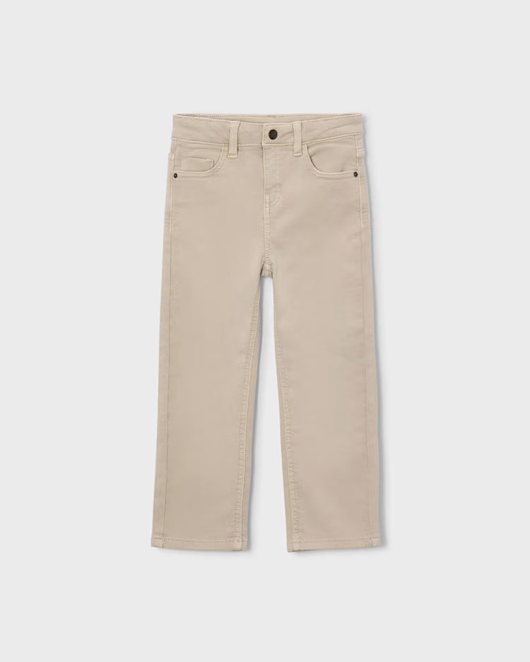 MAYORAL SOFT REGULAR FIT PANT - WALNUT
