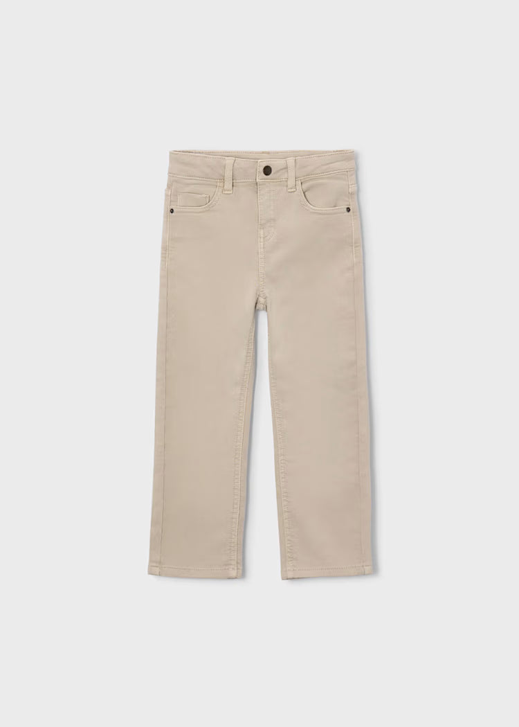 MAYORAL SOFT REGULAR FIT PANT - WALNUT