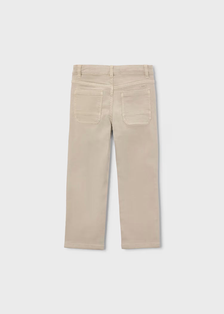 MAYORAL SOFT REGULAR FIT PANT - WALNUT