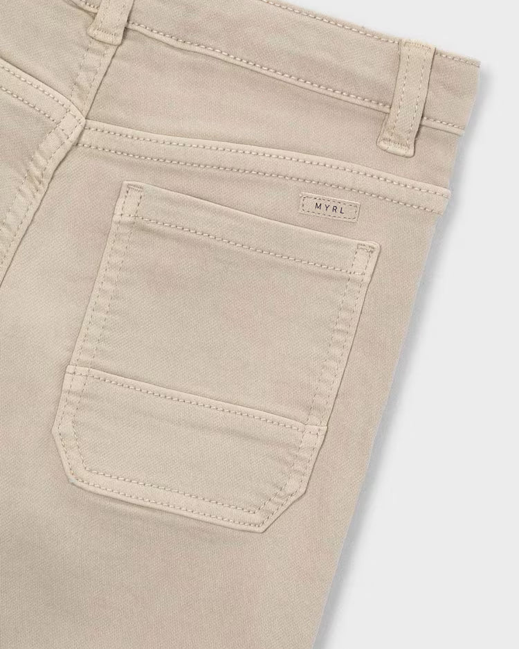 MAYORAL SOFT REGULAR FIT PANT - WALNUT