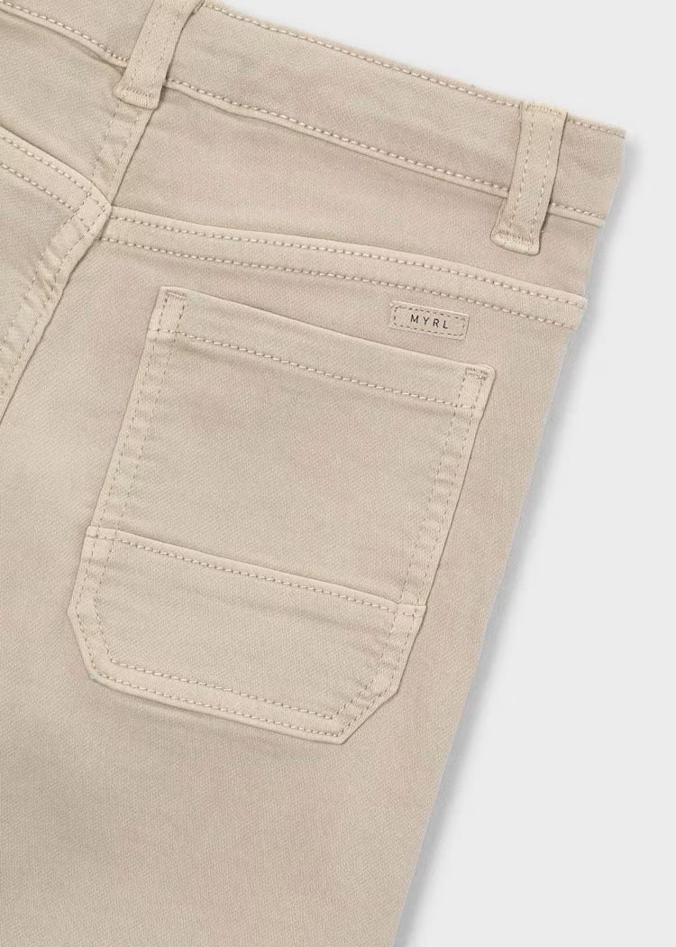 MAYORAL SOFT REGULAR FIT PANT - WALNUT