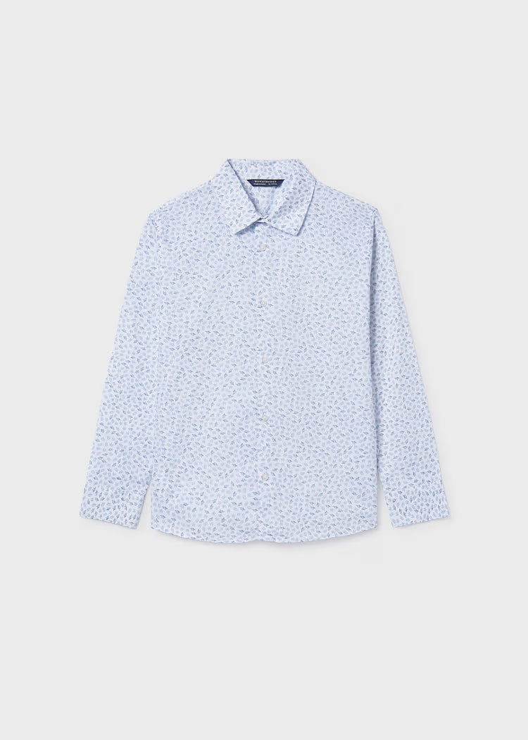 MAYORAL LS DRESS SHIRT - PRINTED
