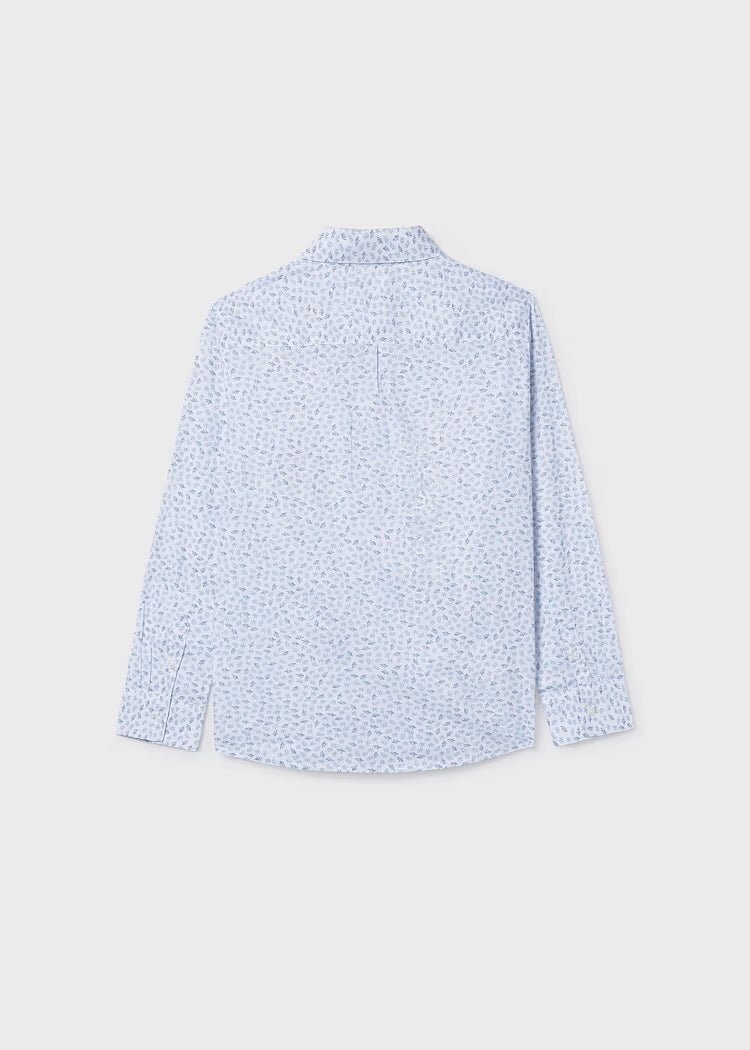 MAYORAL LS DRESS SHIRT - PRINTED