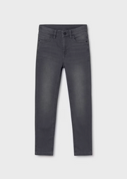 MAYORAL SOFT DENIM PANTS - MEDIUM GREY WASH