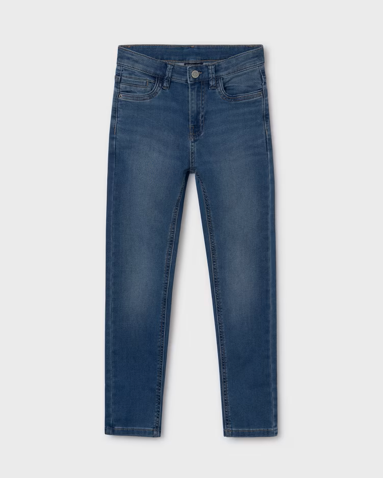 MAYORAL SOFT DENIM PANTS - MEDIUM WASH