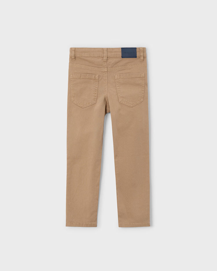 MAYORAL BASIC SLIM FIT PANTS - CARAMEL
