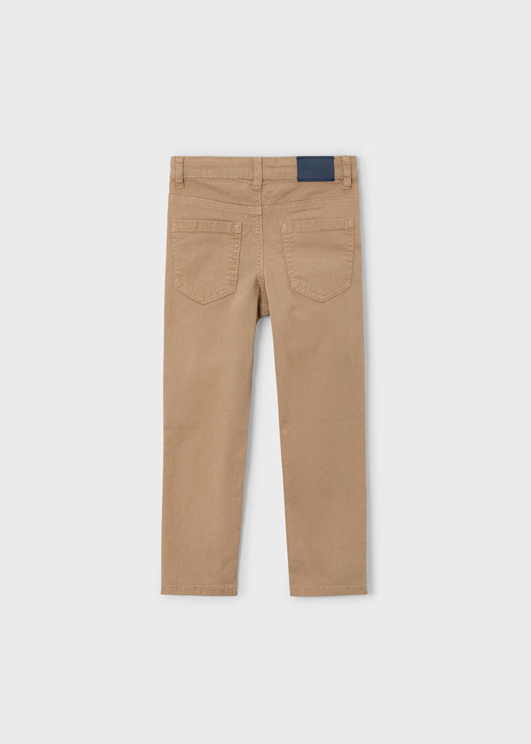 MAYORAL BASIC SLIM FIT PANTS - CARAMEL