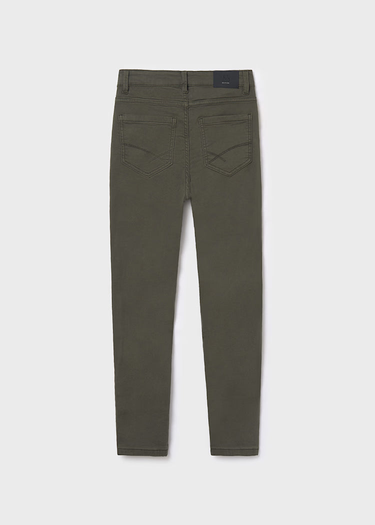 MAYORAL SLIM FIT PANTS - DARK OLIVE