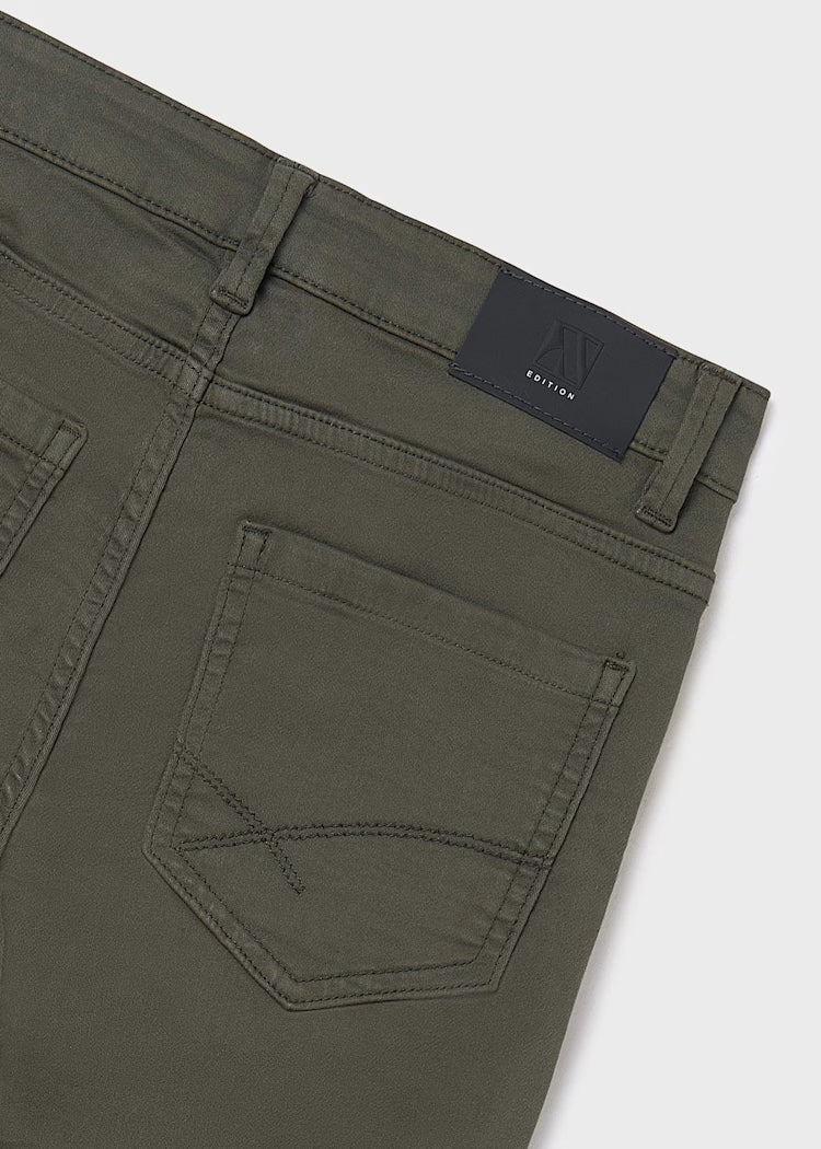 MAYORAL SLIM FIT PANTS - DARK OLIVE