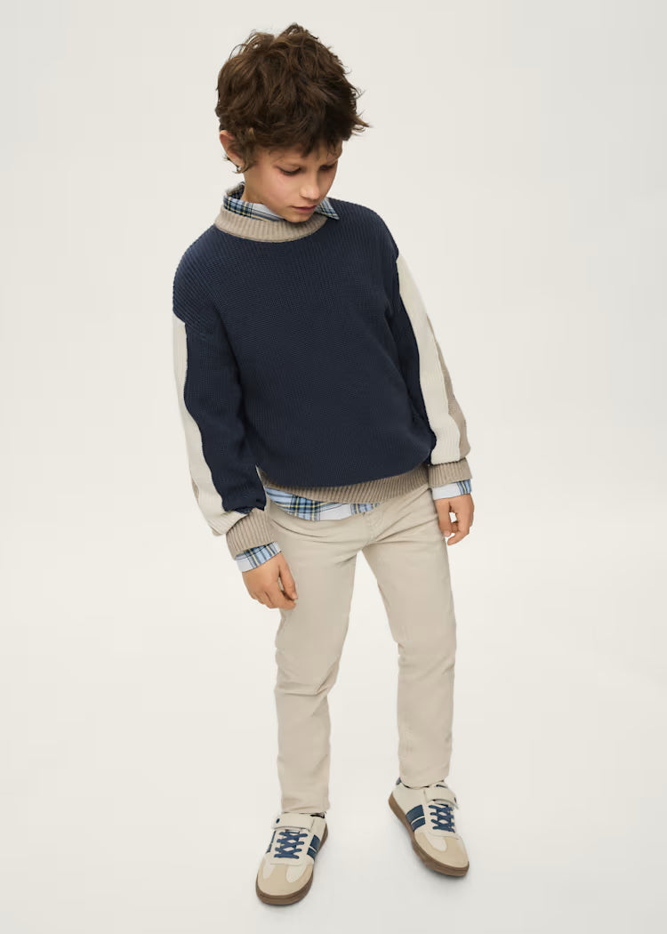 MAYORAL BOY SLIM FIT PANT - WALNUT