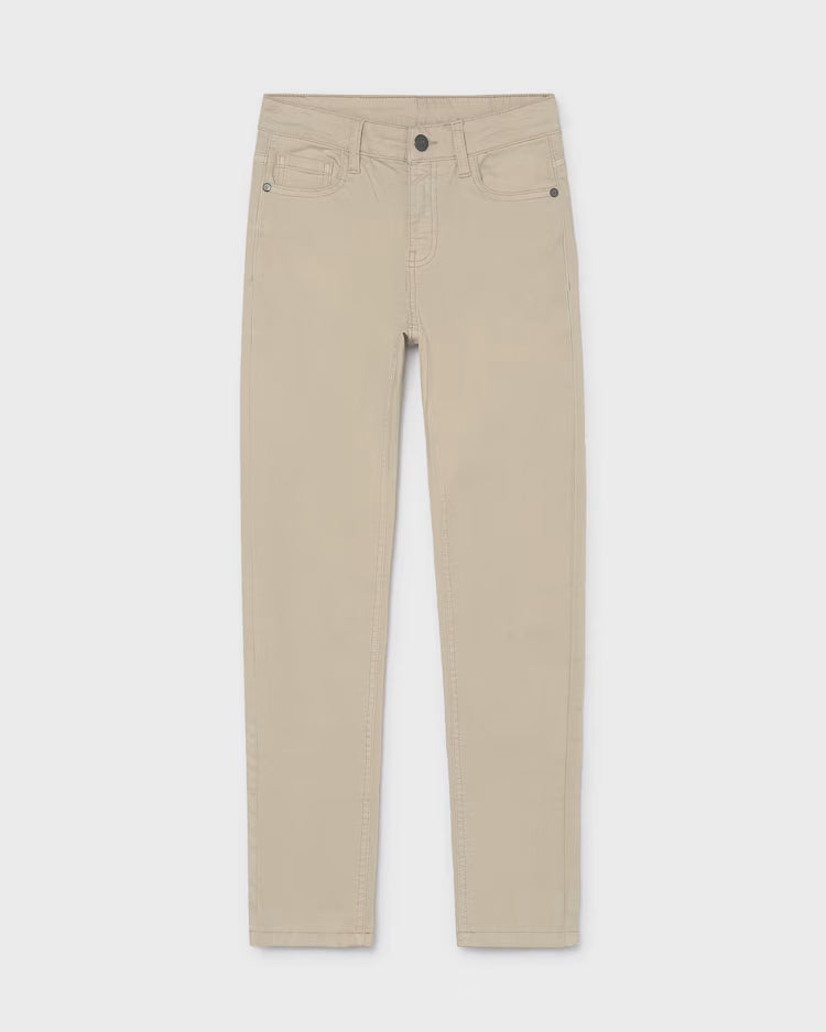 MAYORAL BOY SLIM FIT PANT - WALNUT