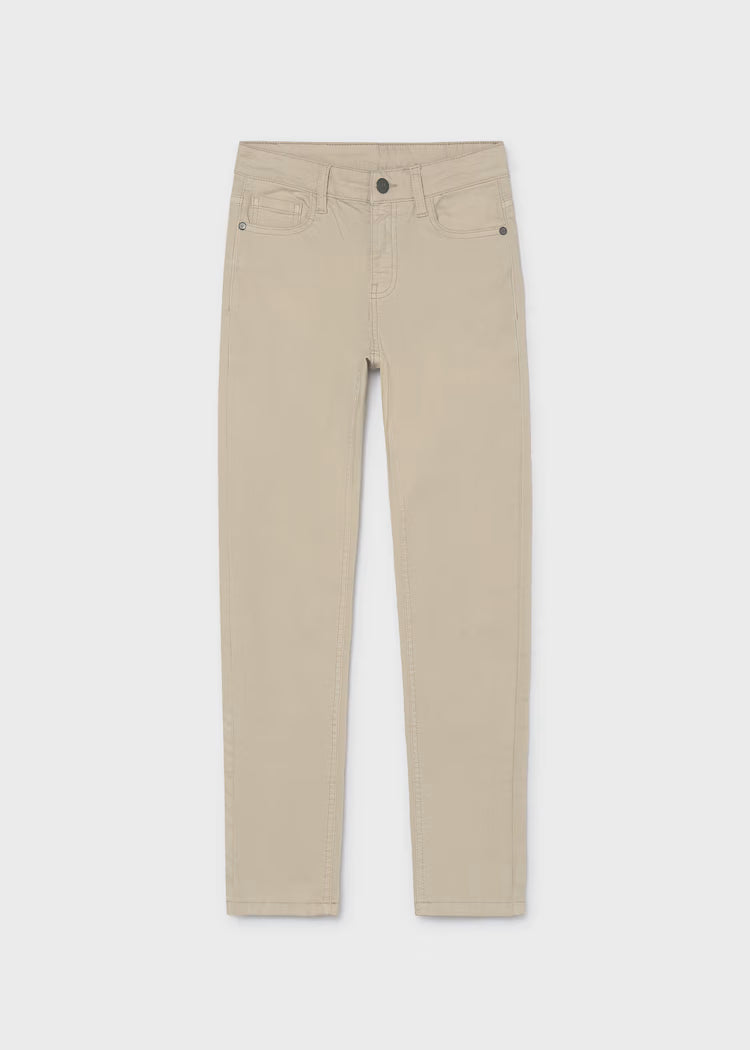 MAYORAL BOY SLIM FIT PANT - WALNUT