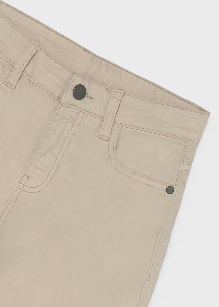 MAYORAL BOY SLIM FIT PANT - WALNUT