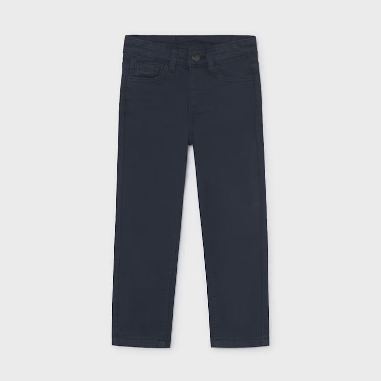 MAYORAL 5 POCKET SLIM FIT BASIC PANT - NAVY BLUE