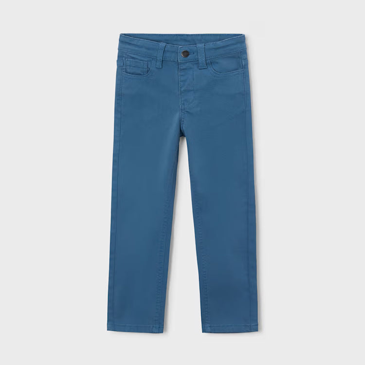 MAYORAL 5 POCKET SLIM FIT BASIC PANT - GLACIER