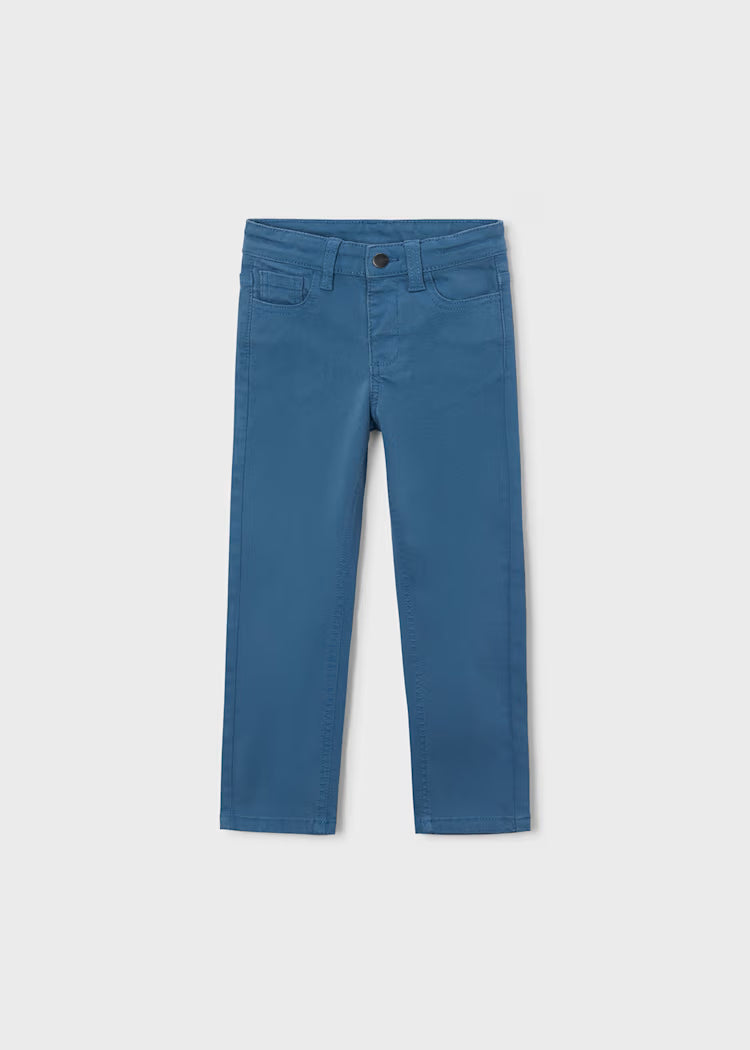 MAYORAL 5 POCKET SLIM FIT BASIC PANT - GLACIER